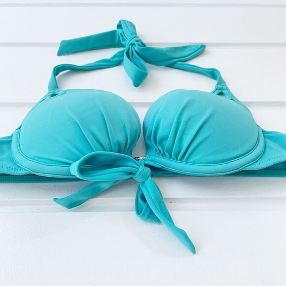 Victoria's Secret Women's Push Up Bombshell Bikini Top Adds 2 Sizes - Size 34A - Picture 4 of 9